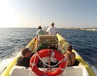 Cyprus local dive boat, the Cobra