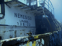 cyprus wrecks in protaras, the new nemesis III
