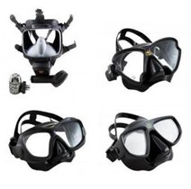 Range of poseidon diing masks available in Cyprus